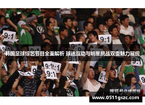 韩国足球综艺节目全面解析 球迷互动与明星挑战双重魅力展现